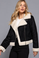 Black Aviator Jacket