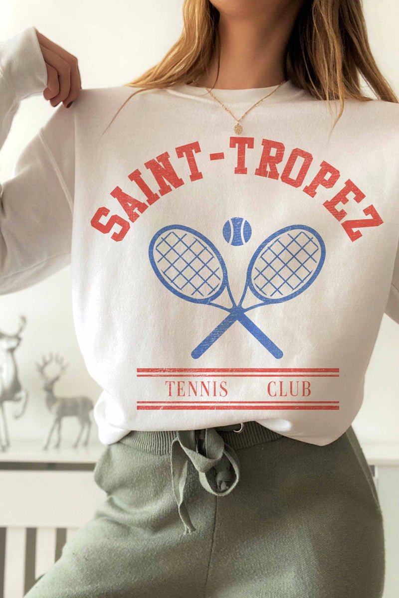 Tropez Tennis Sweatshirt