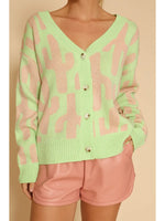 Cactus Lime Cardigan