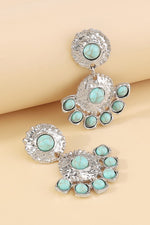 Vintage Inspired Alloy Earring- SV