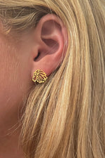 Tarnish-free Leo Studs