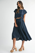 Dark Denim Set