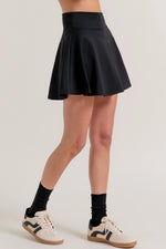 Black Active Skirt