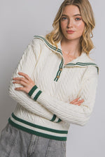 Sailor Collar Sweater