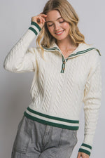 Sailor Collar Sweater