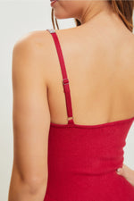 Winter Red Party Dress
