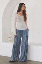 Sheer Ivory Top