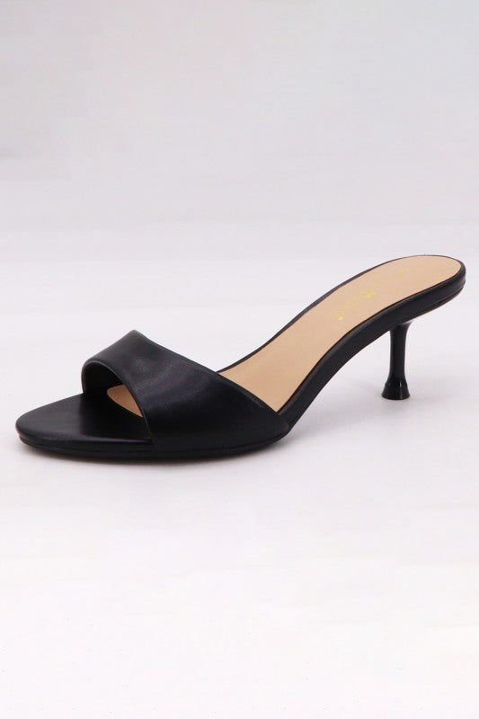 Black Kitten Heels