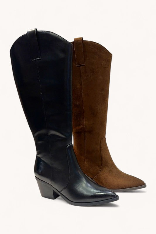 Black Tall Boots