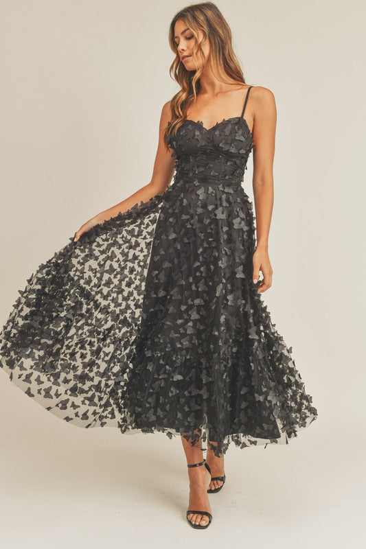 Black Butterfly Dress